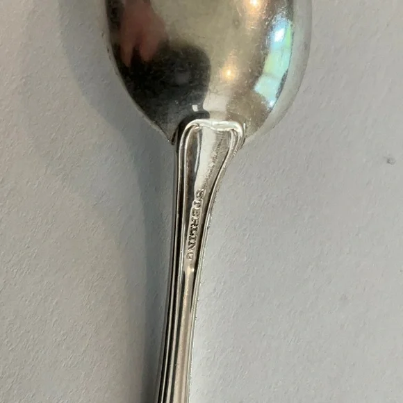 Vintage Georg Jensen, baby, spoon sterling silver